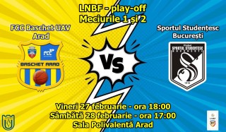 Începem play-off-ul cu Sportul Studențesc