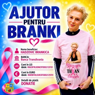Branki are nevoie de „assist-uri” în lupta cu cancerul!