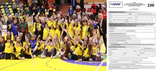 Formularul 230 prin care puteți direcționa 3,5% din impozit către club