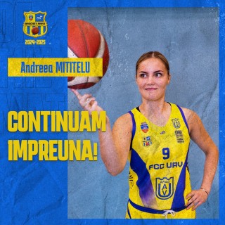 Andreea Mititelu continuă în „galben-albastru”