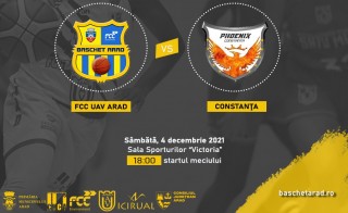 Dublă cu Phoenix Constanţa pentru prima poziţie în Liga Naţională!