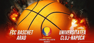 LIVE VIDEO | FCC Baschet Arad - U Cluj Napoca