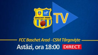 LIVE VIDEO : FCC Arad - CSM Targoviste