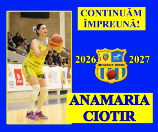 Anamaria Ciotir va bifa al 8-lea sezon în galben și albastru