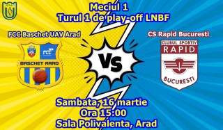 Primul meci din play-off, acasă cu Rapid. Bilete sunt disponibile on-line