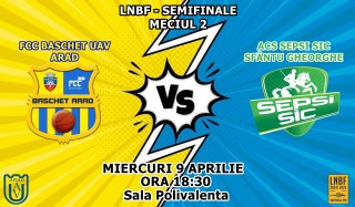 Biletele pentru meciul doi al semifinalei LNBF