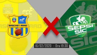 LIVE VIDEO | FCC Baschet Arad – Sepsi Sf. Gheorghe