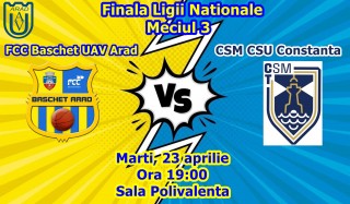 Biletele pentru meciul 3 din finala cu CSM CSU Constanța sunt disponibile online